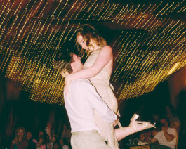 First dance at wedding party in Allgäu, Germany 